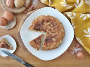 TORTILLA DE PATATAS: Španělská vaječná omeleta s bramborami