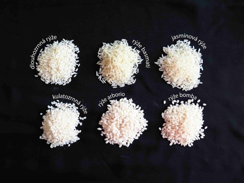 Druhy rýže - Ochutnejte svět