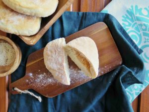 Arabský PITA chléb s kapsou pro náplň