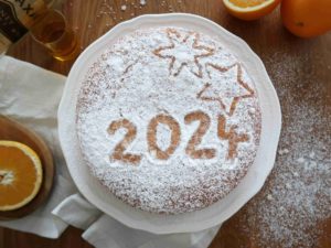 VASILOPITA: Řecký pomerančový novoroční koláč