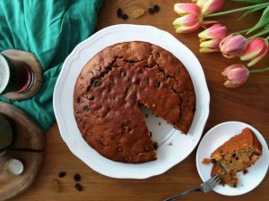 IRISH PORTER CAKE: Irský koláč s pivem a sušeným ovocem