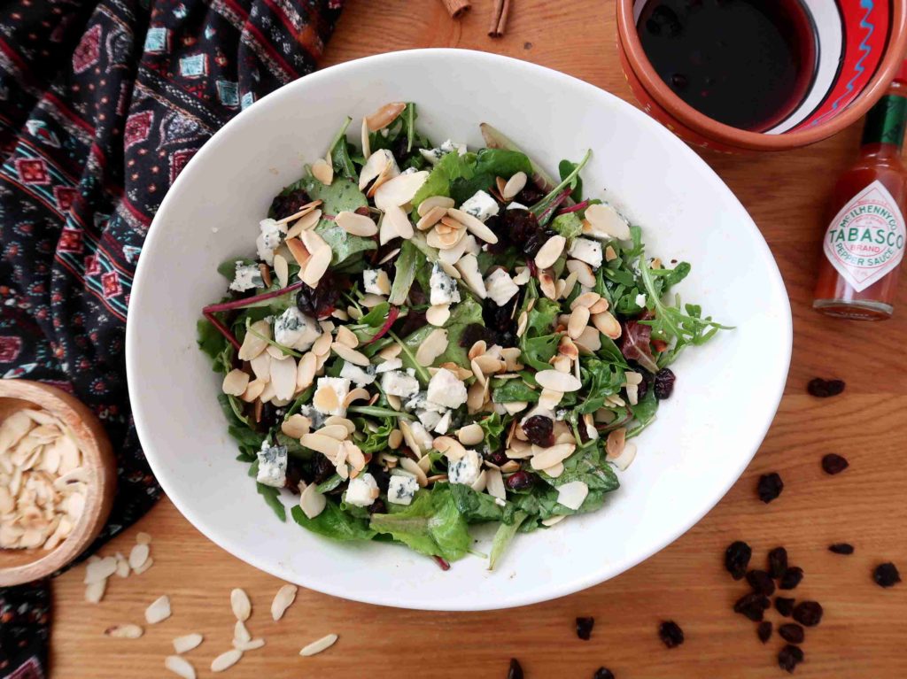 Louisiana sunburst salad